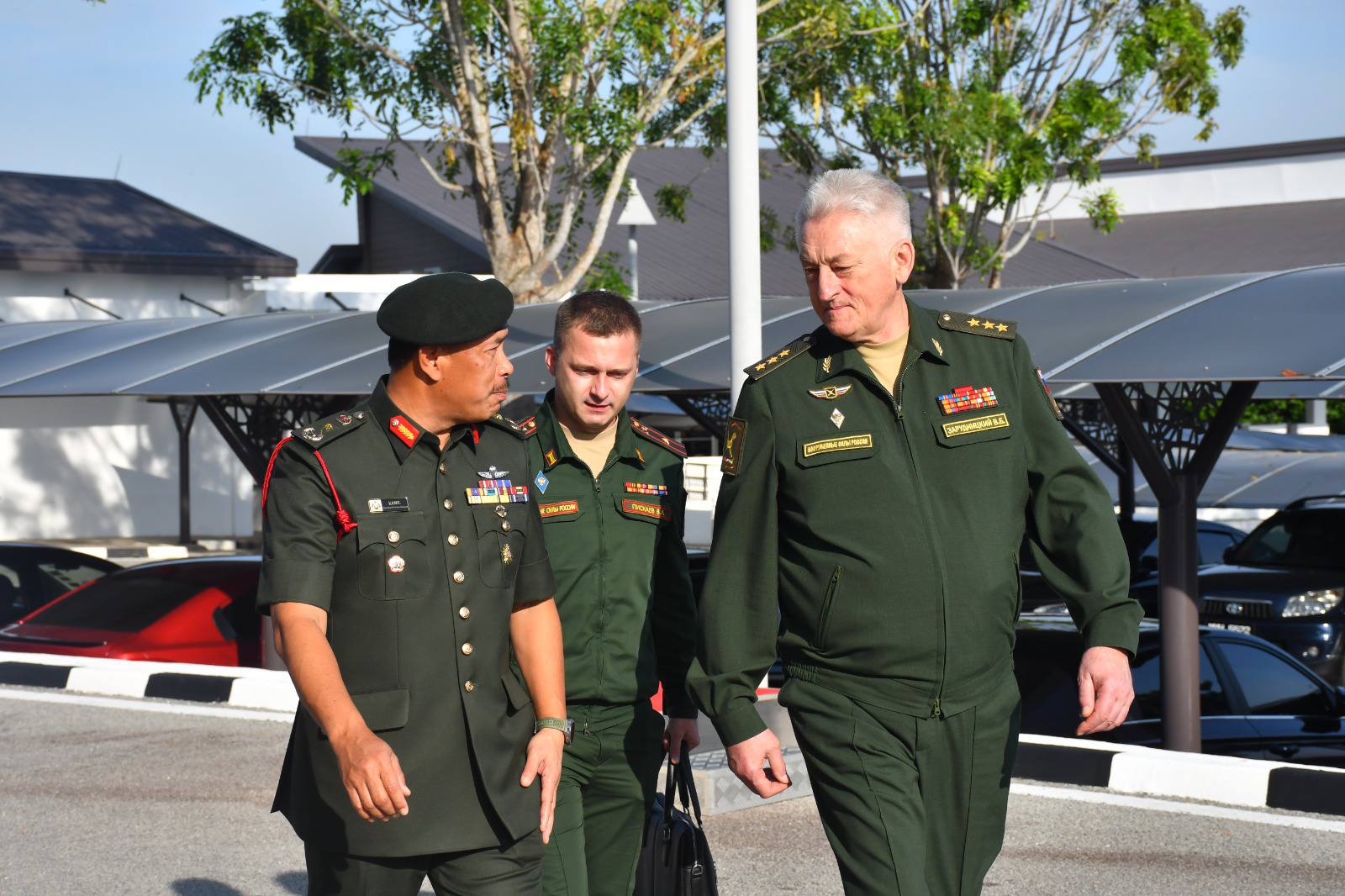 Lawatan Delegasi Rusia